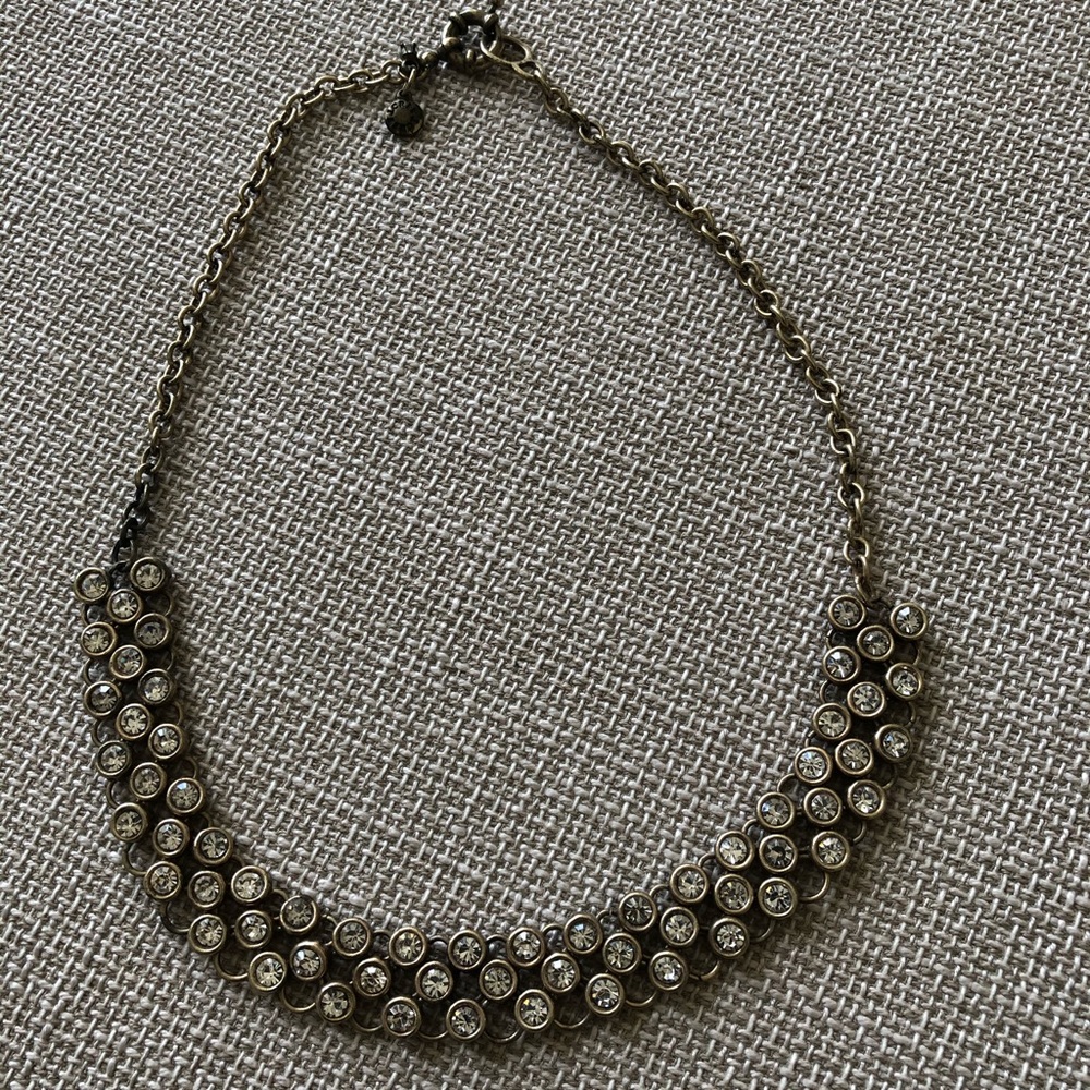 Jcrew necklace. Adjustable to make long/short